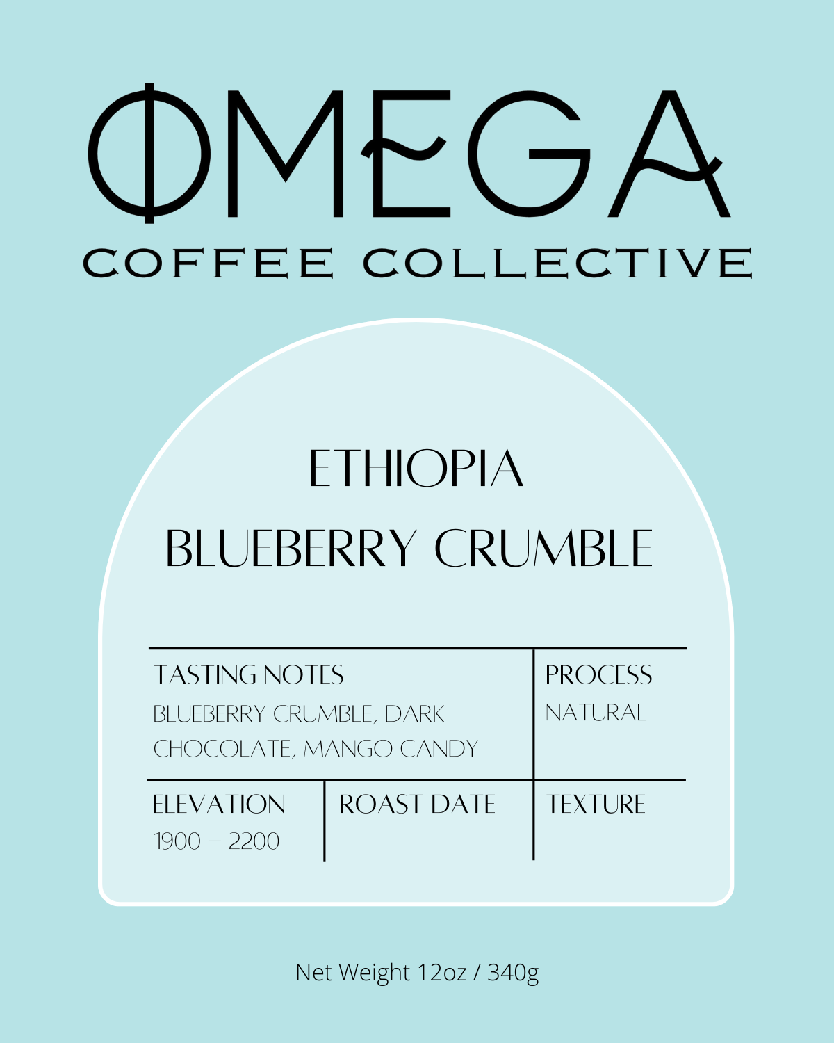 Ethiopia Blueberry Crumble