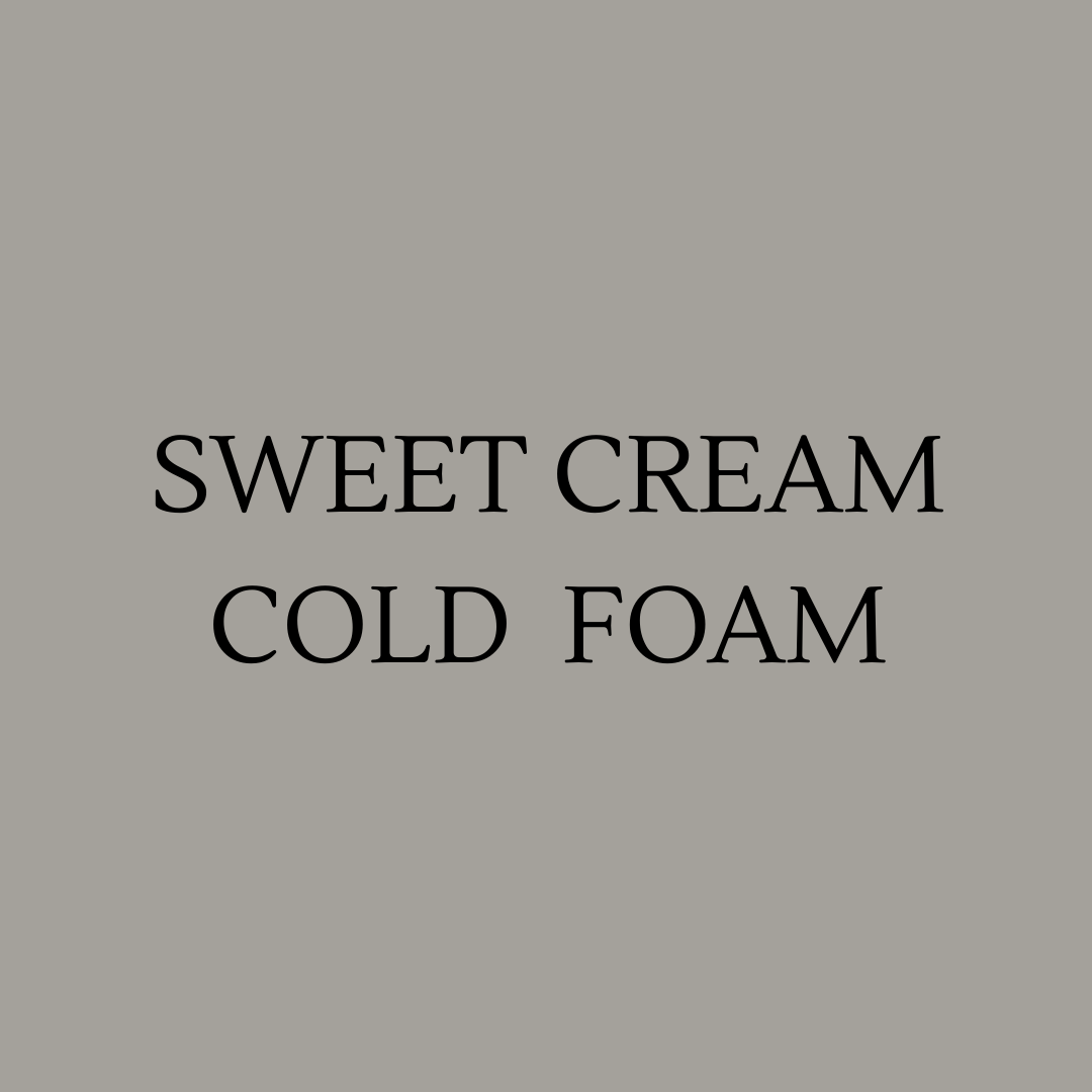 Sweet Cream Cold Foam
